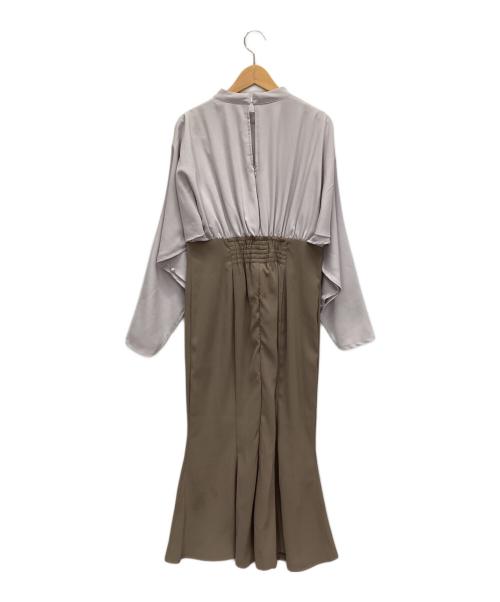 HER LIP TO（ハーリップトゥ）HER LIP TO (ハーリップトゥ) 長袖ワンピース ラベンダー サイズ:Mの古着・服飾アイテム