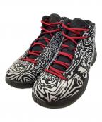 NIKEナイキ）の古着「ジョーダンスーパーフライ4JCRD」｜ホワイト×ブラック