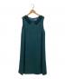Jocomomola（ホコモモラ）の古着「ノースリーブワンピース」｜グリーン