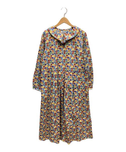 Jocomomola（ホコモモラ）Jocomomola (ホコモモラ) 半袖ワンピース マルチカラー サイズ:40 未使用品の古着・服飾アイテム