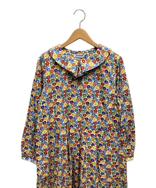 Jocomomola（ホコモモラ）Jocomomola (ホコモモラ) 半袖ワンピース マルチカラー サイズ:40 未使用品の古着・服飾アイテム