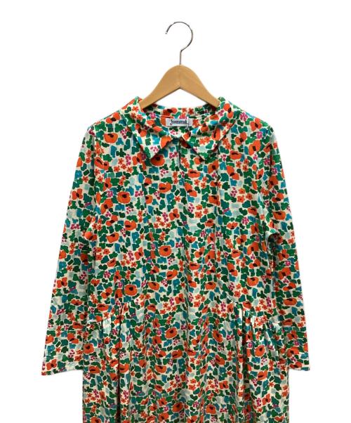 Jocomomola（ホコモモラ）Jocomomola (ホコモモラ) 長袖ワンピース マルチカラー サイズ:40 未使用品の古着・服飾アイテム