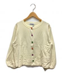 Jocomomola（ホコモモラ）の古着「薄手カーディガン」｜アイボリー