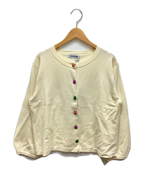 Jocomomola（ホコモモラ）Jocomomola (ホコモモラ) 薄手カーディガン アイボリー サイズ:40 未使用品の古着・服飾アイテム