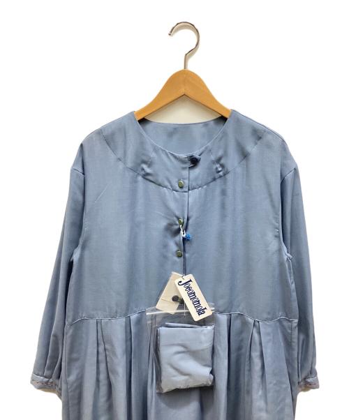 Jocomomola（ホコモモラ）Jocomomola (ホコモモラ) 長袖ワンピース ブルー サイズ:40 未使用品の古着・服飾アイテム