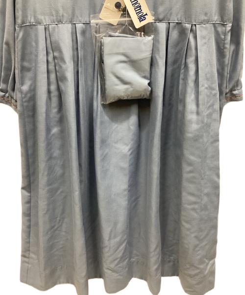 Jocomomola（ホコモモラ）Jocomomola (ホコモモラ) 長袖ワンピース ブルー サイズ:40 未使用品の古着・服飾アイテム