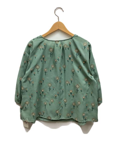 Jocomomola（ホコモモラ）Jocomomola (ホコモモラ) 長袖シャツ グリーン サイズ:40 未使用品の古着・服飾アイテム