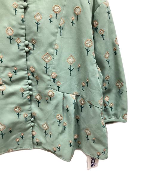 Jocomomola（ホコモモラ）Jocomomola (ホコモモラ) 長袖シャツ グリーン サイズ:40 未使用品の古着・服飾アイテム