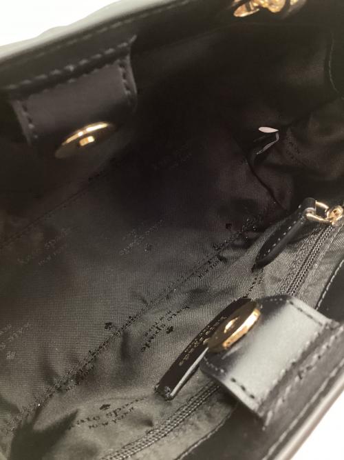Kate Spade（ケイトスペード）Kate Spade (ケイトスペード) 2WAYバッグ ブラックの古着・服飾アイテム