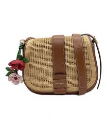 Kate Spade（ケイトスペード）の古着「ミディアム サドルバック」｜ブラウン