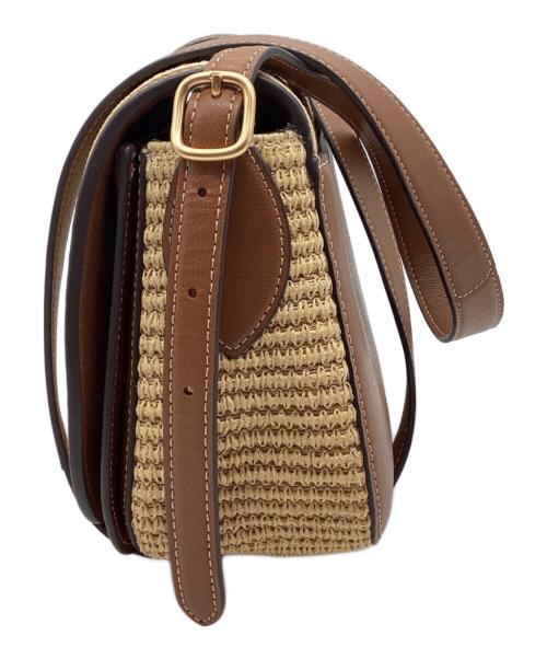 Kate Spade（ケイトスペード）Kate Spade (ケイトスペード) ミディアム サドルバック ブラウンの古着・服飾アイテム