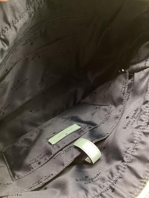 Kate Spade（ケイトスペード）Kate Spade (ケイトスペード) 2WAYバッグ ネイビーの古着・服飾アイテム