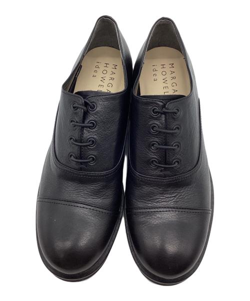 MARGARET HOWELL idea（マーガレット ハウエル アイディア）MARGARET HOWELL idea (マーガレット ハウエル アイディア) ストレートチップレースアップシューズ ブラック サイズ:23の古着・服飾アイテム