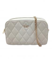 Kate Spade（ケイトスペード）の古着「チェーンショルダーバッグ」｜ホワイト