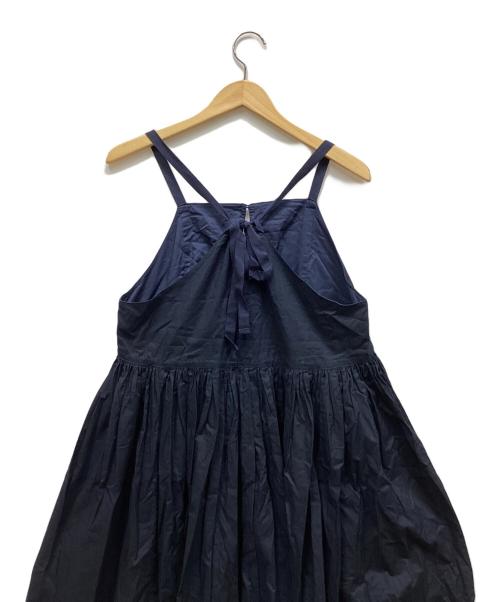 BEAMS BOY（ビームスボーイ）BEAMS BOY (ビームスボーイ) ユーロ ギャザー キャミ ワンピース ネイビー サイズ:表記なしの古着・服飾アイテム