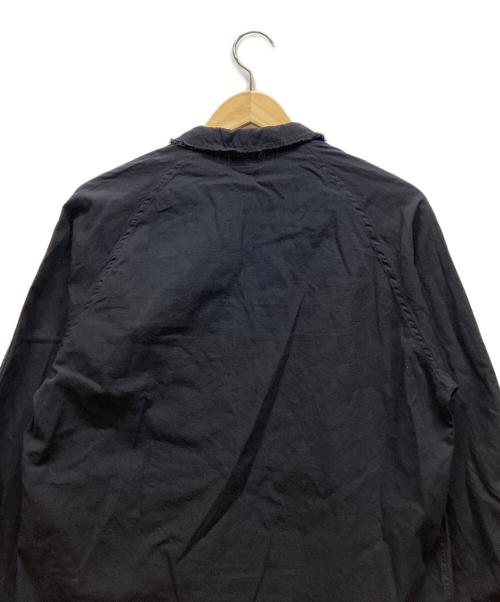 KAPITAL（キャピタル）KAPITAL (キャピタル) ガーゼリネンヘリンボンスタンドペニーシャツ ネイビー サイズ:1の古着・服飾アイテム