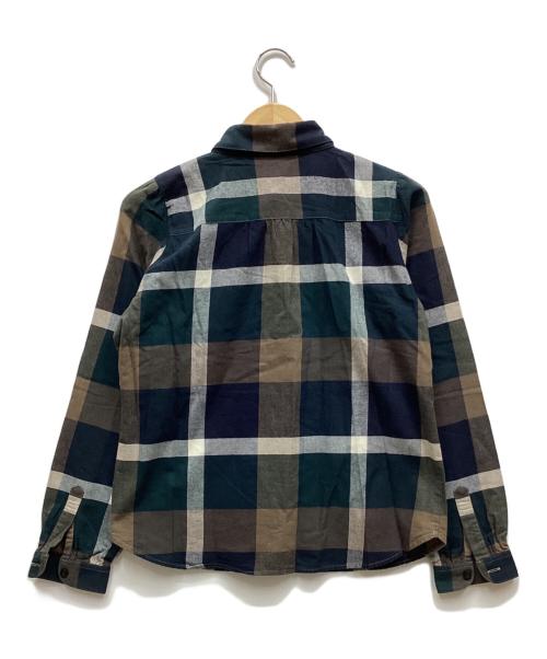 BLUE LABEL CRESTBRIDGE（ブルーレーベルクレストブリッジ）BLUE LABEL CRESTBRIDGE (ブルーレーベルクレストブリッジ) チェックシャツ ブラウン×グリーン サイズ:38の古着・服飾アイテム