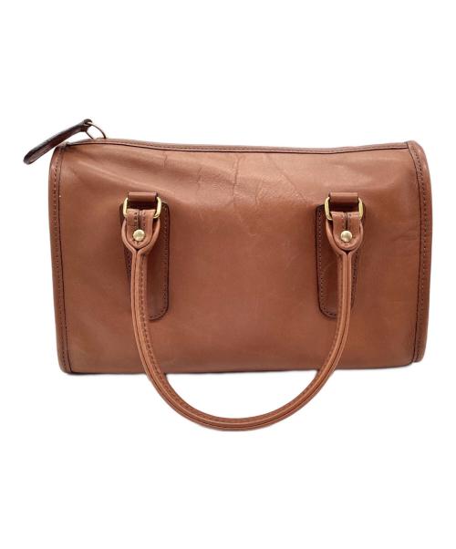 COACH（コーチ）COACH (コーチ) ミニボストンバッグ ブラウンの古着・服飾アイテム