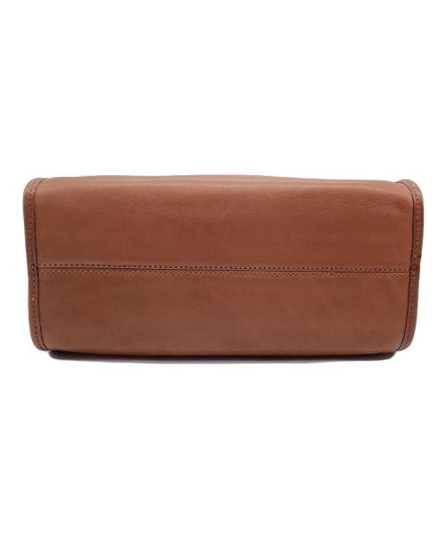 COACH（コーチ）COACH (コーチ) ミニボストンバッグ ブラウンの古着・服飾アイテム