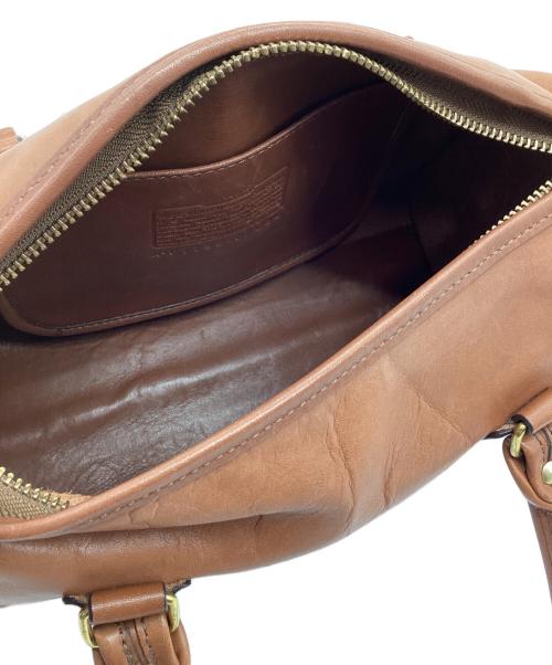 COACH（コーチ）COACH (コーチ) ミニボストンバッグ ブラウンの古着・服飾アイテム