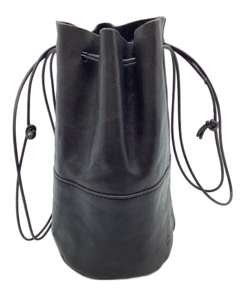 arts&crafts（アーツアンドクラフツ）arts&crafts (アーツアンドクラフツ) 巾着バッグ ブラックの古着・服飾アイテム