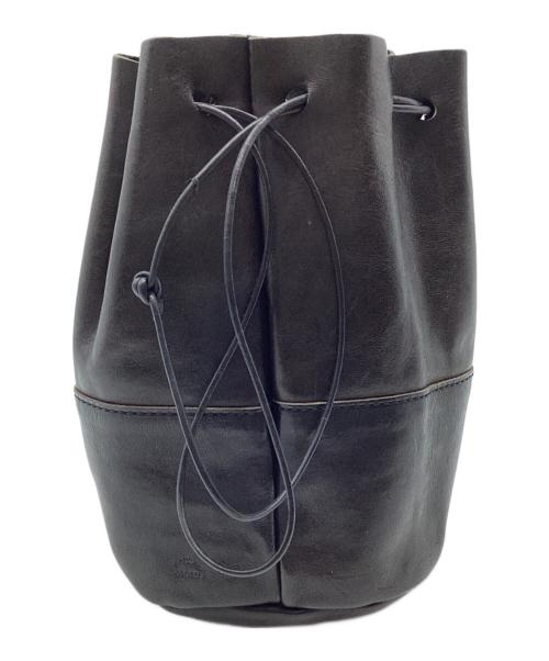 arts&crafts（アーツアンドクラフツ）arts&crafts (アーツアンドクラフツ) 巾着バッグ ブラックの古着・服飾アイテム