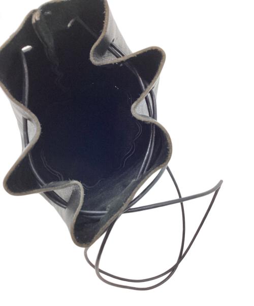 arts&crafts（アーツアンドクラフツ）arts&crafts (アーツアンドクラフツ) 巾着バッグ ブラックの古着・服飾アイテム