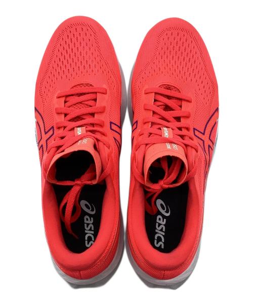asics（アシックス）asics (アシックス) ランニングシューズ レッド サイズ:28の古着・服飾アイテム