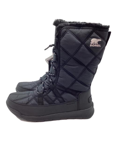SOREL（ソレル）SOREL (ソレル) スノーブーツ ブラック サイズ:24.5 未使用品の古着・服飾アイテム