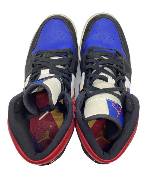 NIKE（ナイキ）NIKE (ナイキ) AIR JORDAN 1 MID(エアジョーダン1ミッド) マルチカラー サイズ:28の古着・服飾アイテム