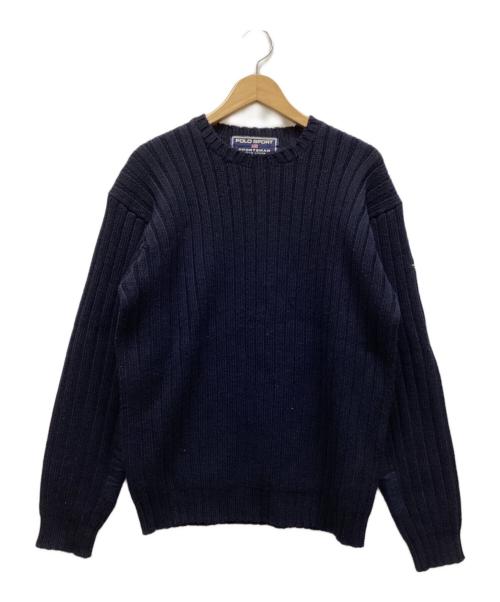 POLO SPORT（ポロスポーツ）POLO SPORT (ポロスポーツ) 厚手ニット ネイビー サイズ:Mの古着・服飾アイテム