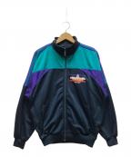adidasアディダス）の古着「ジャージトップ」｜ネイビー