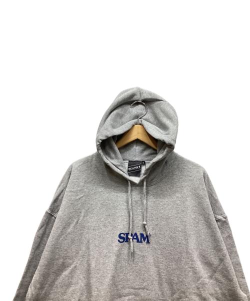 BEAMS（ビームス）BEAMS (ビームス) SPAM (スパム) スウェット フーディー ライトグレー サイズ:XL 未使用品の古着・服飾アイテム