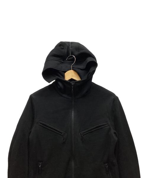kiryuyrik（キリュウキリュウ）kiryuyrik (キリュウキリュウ) ロングジップパーカー ブラック サイズ:Sの古着・服飾アイテム
