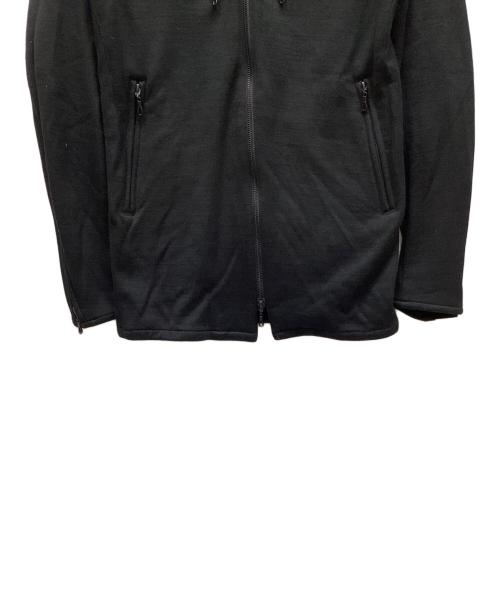 kiryuyrik（キリュウキリュウ）kiryuyrik (キリュウキリュウ) ロングジップパーカー ブラック サイズ:Sの古着・服飾アイテム