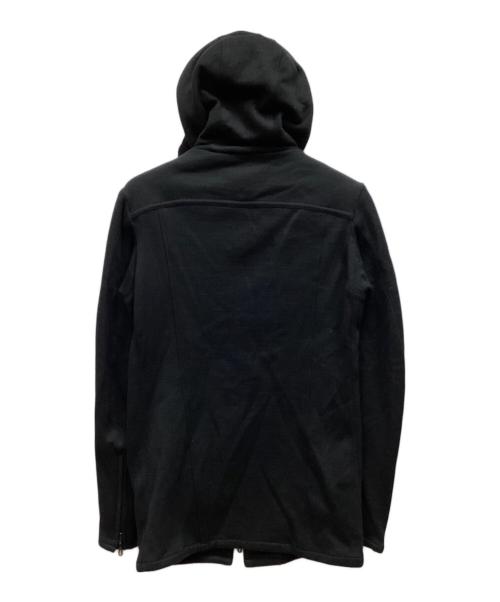 kiryuyrik（キリュウキリュウ）kiryuyrik (キリュウキリュウ) ロングジップパーカー ブラック サイズ:Sの古着・服飾アイテム