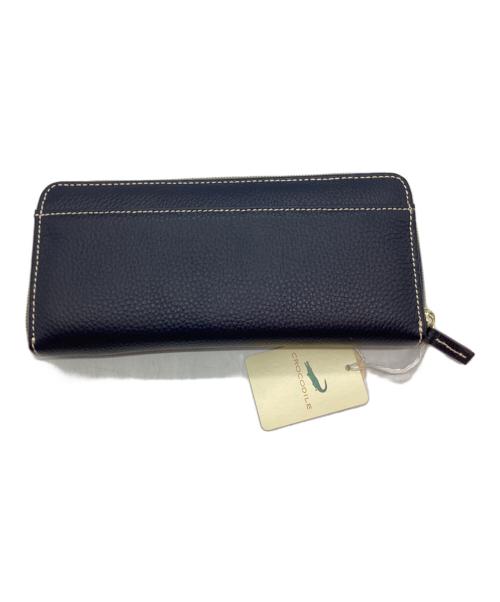 CROCODILE（クロコダイル）CROCODILE (クロコダイル) 長財布 ネイビー 未使用品の古着・服飾アイテム