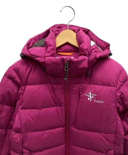 FOX FIRE（フォックスファイヤー）FOX FIRE (フォックスファイヤー) ダウンジャケット ショッキングピンク サイズ:Mの古着・服飾アイテム