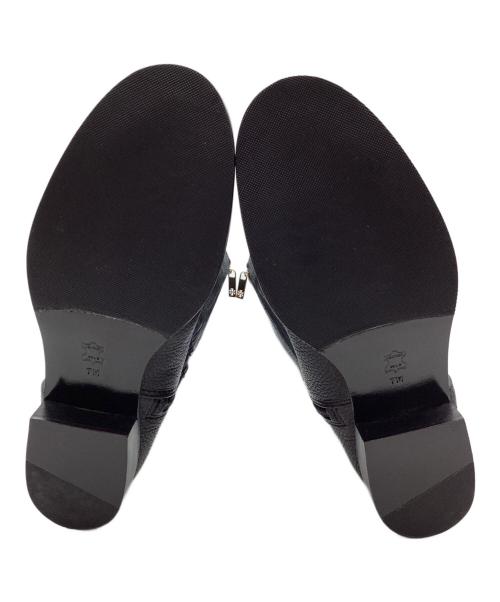 TORY BURCH（トリーバーチ）TORY BURCH (トリーバーチ) ライディングブーツ ブラック サイズ:7の古着・服飾アイテム