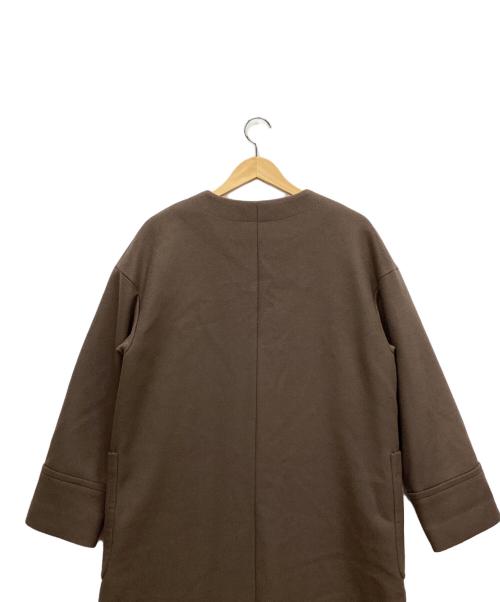 1er Arrondissement（プルミエ アロンディスモン）1er Arrondissement (プルミエ アロンディスモン) ノーカラーコート ブラウン サイズ:38の古着・服飾アイテム