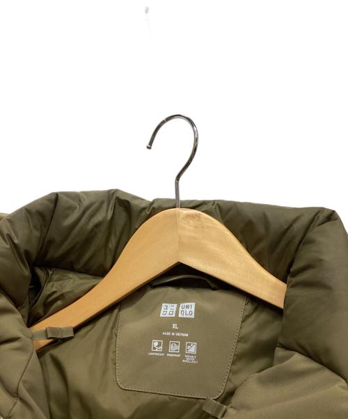 UNIQLO（ユニクロ）UNIQLO (ユニクロ) ダウンジャケット オリーブ サイズ:XLの古着・服飾アイテム