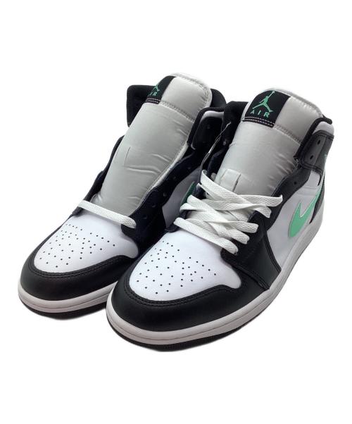 NIKE（ナイキ）NIKE (ナイキ) エアジョーダン1MID ホワイト×ブラック サイズ:28.5 未使用品の古着・服飾アイテム