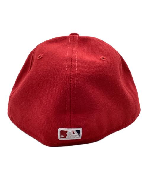 New Era（ニューエラ）New Era (ニューエラ) ５９フィットキャップ レッドの古着・服飾アイテム