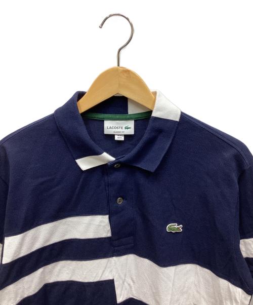 LACOSTE CLASSIC FIT（LACOSTE CLASSIC FIT）LACOSTE CLASSIC FIT (LACOSTE CLASSIC FIT) ポロシャツ ネイビー サイズ:US:Mの古着・服飾アイテム