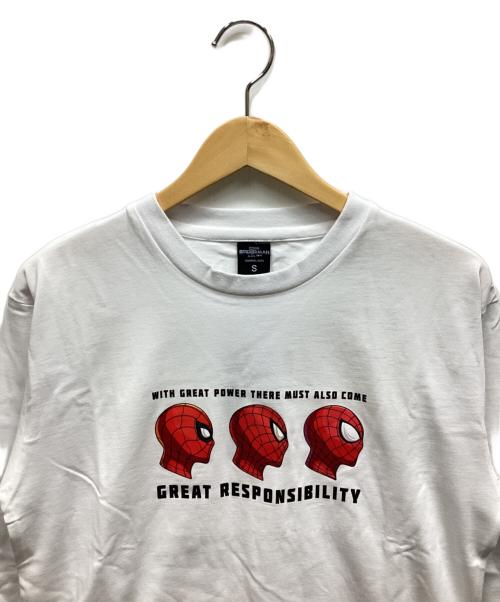 MARVEL（マーベル）MARVEL (マーベル) Tシャツ ホワイト サイズ:S 未使用品の古着・服飾アイテム