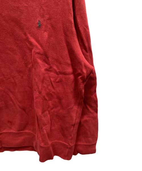 POLO RALPH LAUREN（ポロ・ラルフローレン）POLO RALPH LAUREN (ポロ・ラルフローレン) スウェット レッド サイズ:Lの古着・服飾アイテム