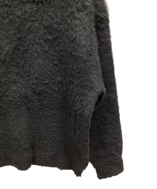 BEAUTY&YOUTH UNITED ARROWS（ビューティーアンドユースユナイテッドアローズ）BEAUTY&YOUTH UNITED ARROWS (ビューティーアンドユースユナイテッドアローズ) スーパー シャギー ニット ブラック サイズ:Lの古着・服飾アイテム