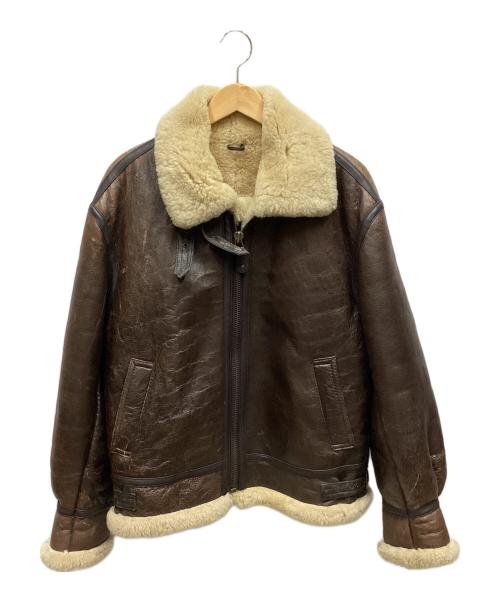 nobrand（ノーブランド）nobrand (ノーブランド) TYPE B-3ジャケット ブラウン サイズ:Mの古着・服飾アイテム