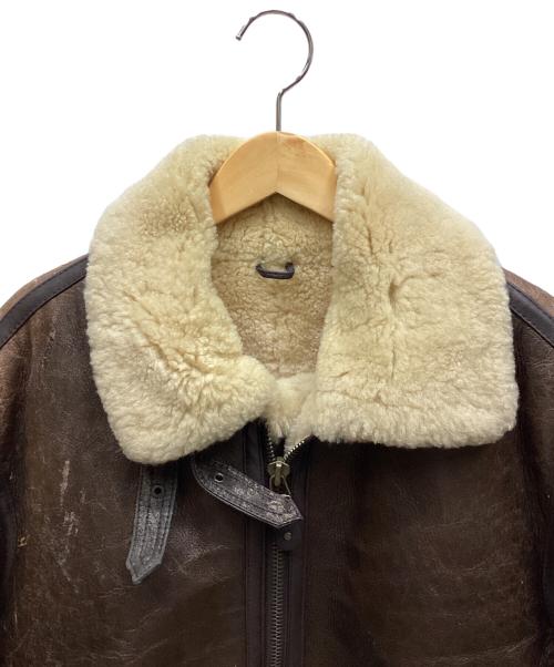 nobrand（ノーブランド）nobrand (ノーブランド) TYPE B-3ジャケット ブラウン サイズ:Mの古着・服飾アイテム