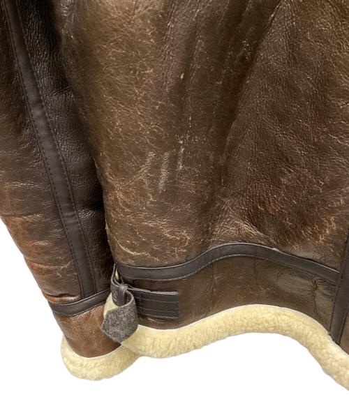 nobrand（ノーブランド）nobrand (ノーブランド) TYPE B-3ジャケット ブラウン サイズ:Mの古着・服飾アイテム